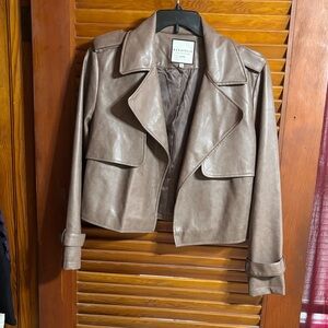 Bagatelle Women's Brown Leather Jacket